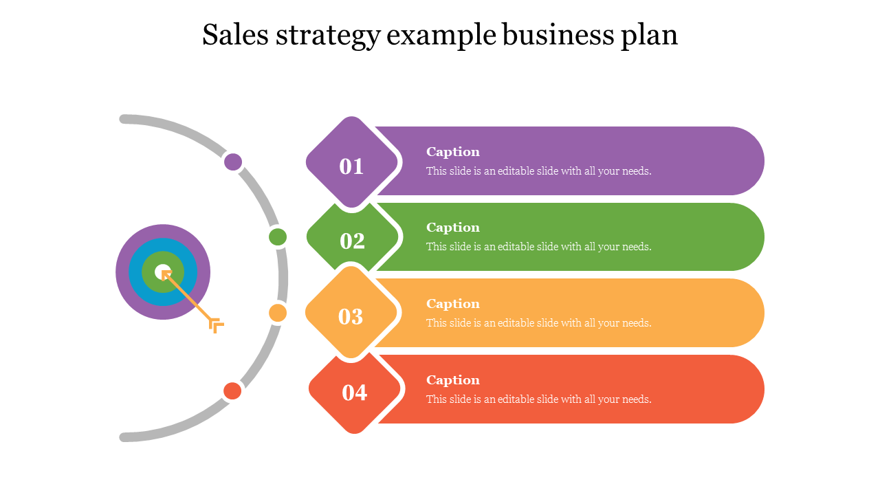 Free - Sales Strategy Example Business Plan PPT & Google Slides